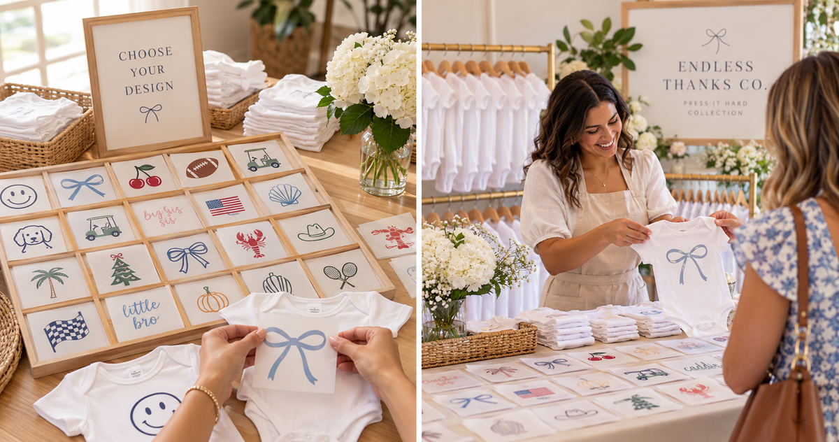 How Do You Price A DIY Onesie Kit VS. A Hosted Onesie Bar?