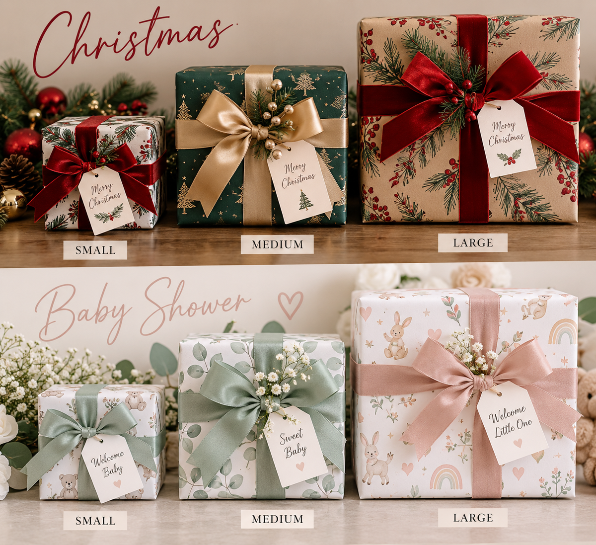 Local Gift Wrapping Only