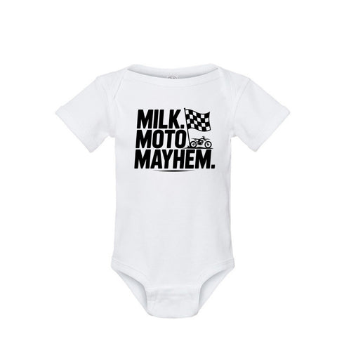 Cars & Motocross Baby Onesies
