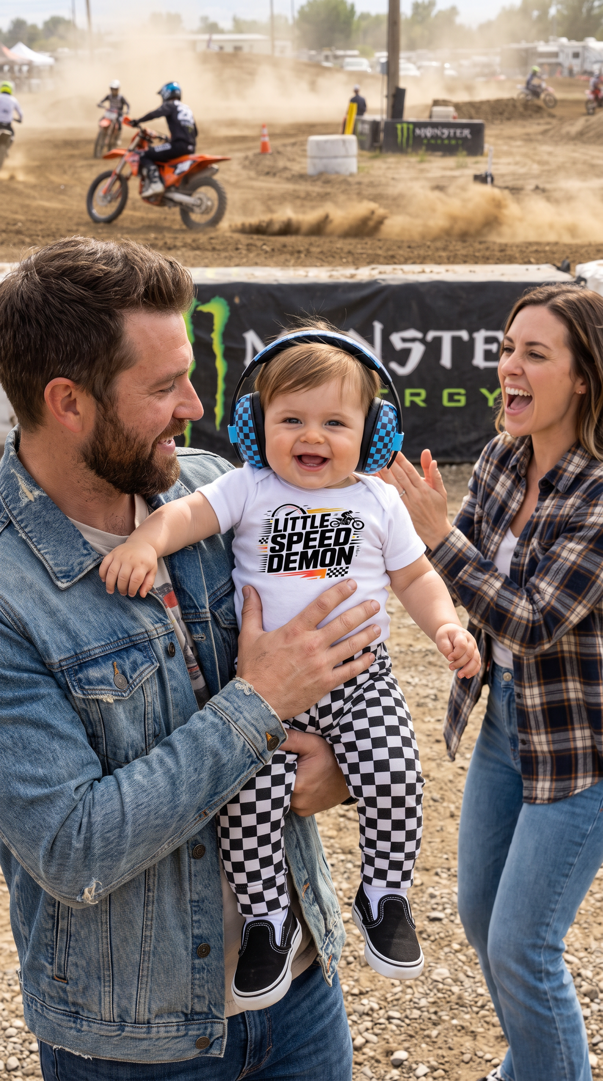 Little Speed Demon Onesie
