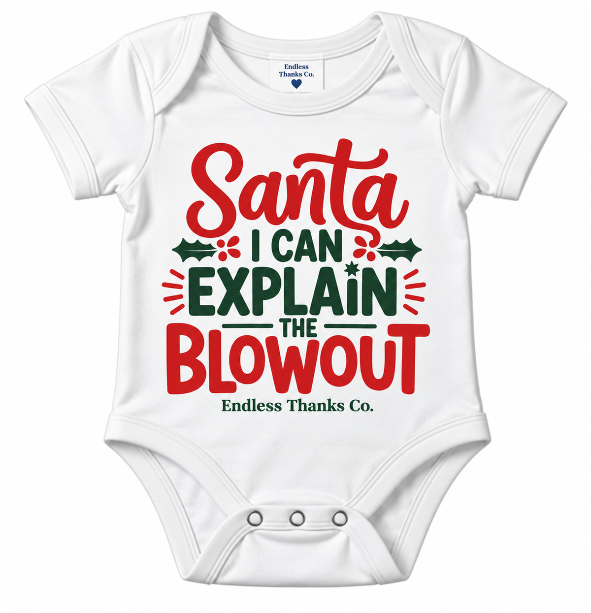 Christmas Baby Onesies